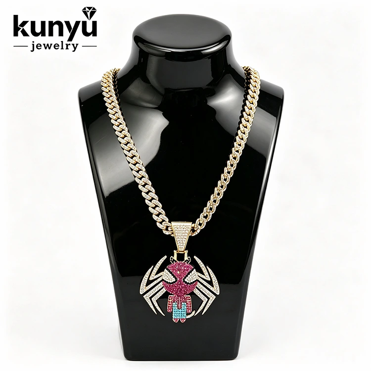 Colier Hip Hop cu pandantiv Bling Colier Hip Hop cu pandantiv Bling