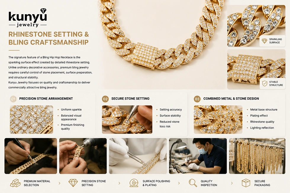 Iced Gold Cuban Chain